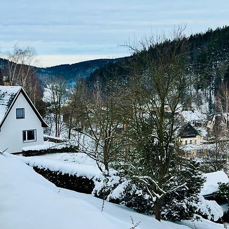 Urige Berghuette Mit Kamin Und Sauna Im Erzgebirge Nahe Schwarzwassertal Pobershau Екстериор снимка